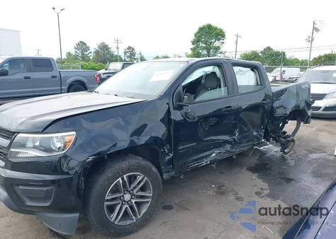 2020 Chevrolet Colorado 4Wd Short Box Wt z USA, uszkodzony, nr VIN 1GCGTBEN0L1134432